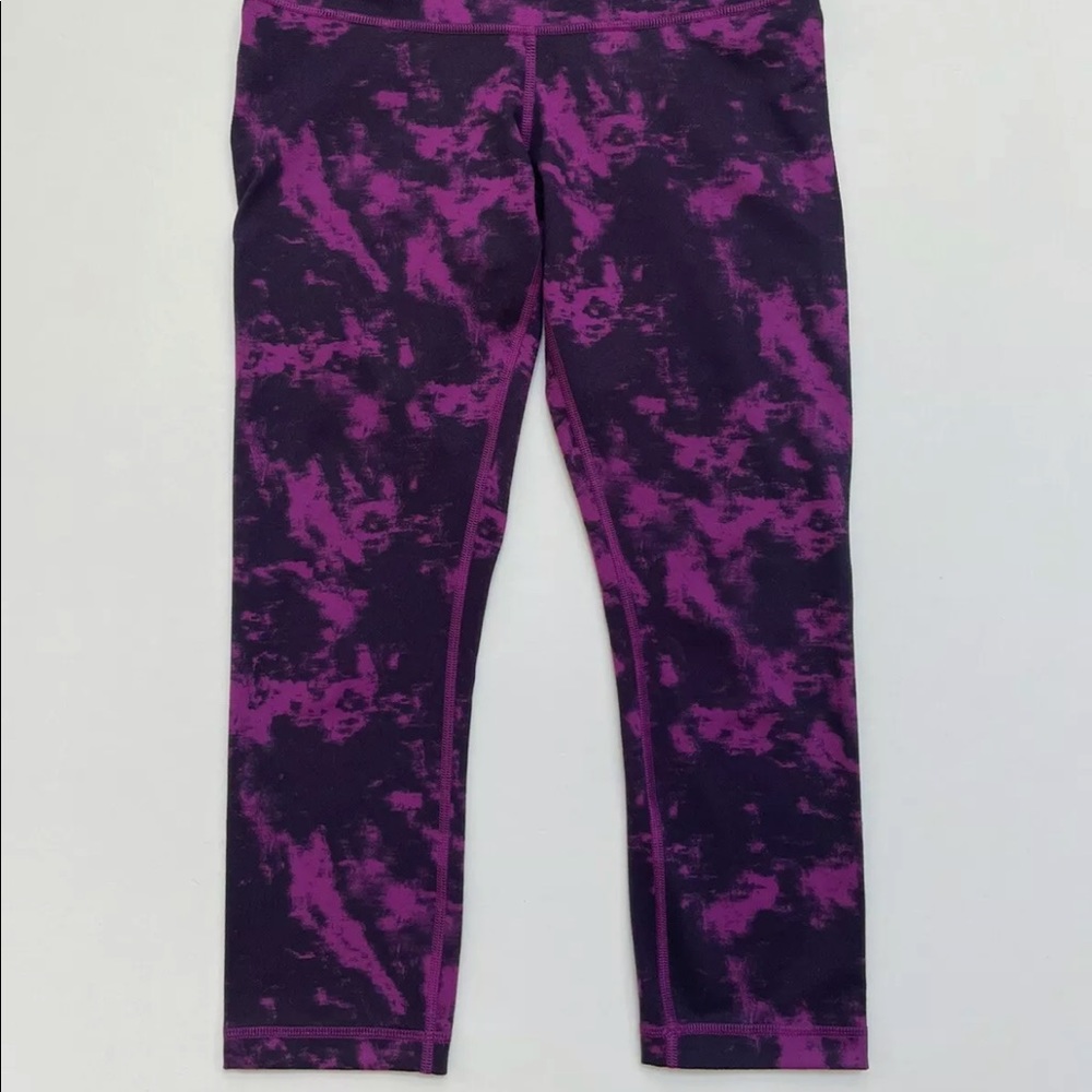 Lululemon Wunder Under Crop II Full-On Luon Sz 4 - Picture 7 of 8